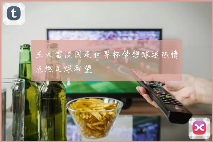 王大雷谈国足世界杯梦想球迷热情点燃足球希望